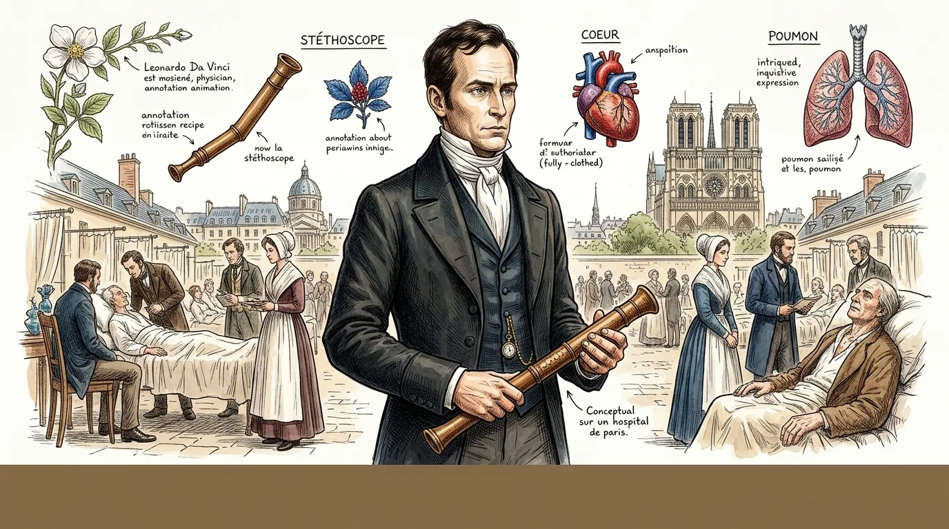 Rene Laennec — 图书封面 — Wonder Science