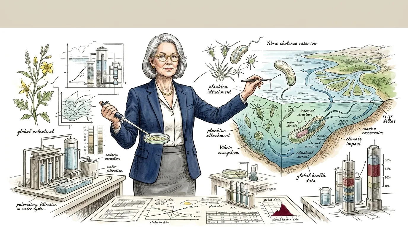 Rita Colwell — 图书封面 — Wonder Science