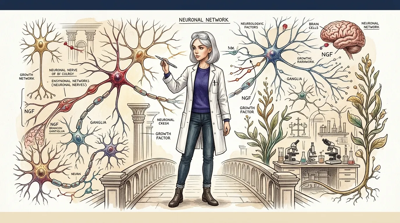 Rita Levi-Montalcini — 图书封面 — Wonder Science
