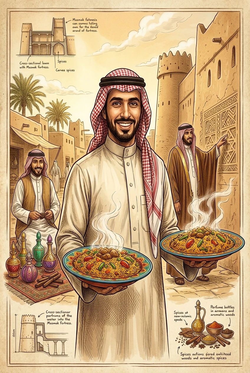 Riyadh, Saudi Arabia — 图书封面 — Wonder Travel