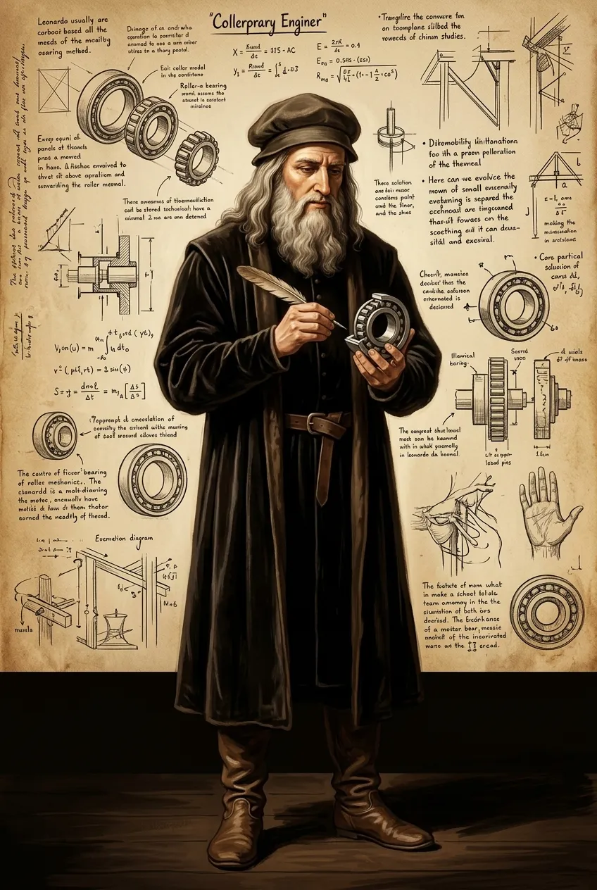 Roller Bearing — 책 표지 — Wonder Inventions