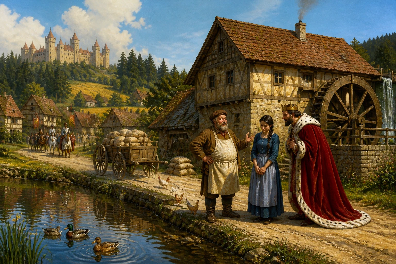 Rumpelstiltskin — book cover — Wonder Tales