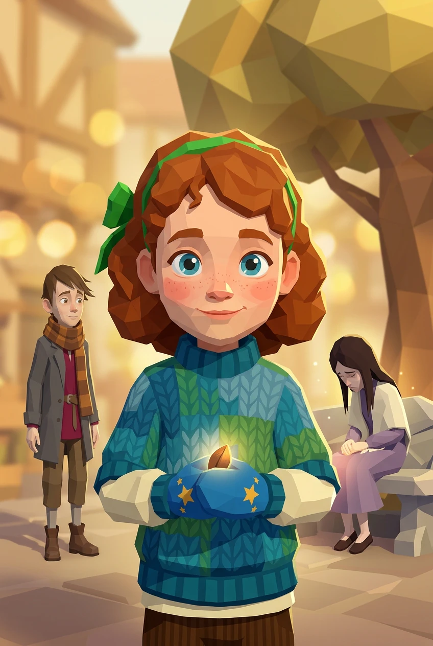 萨迪的微笑：善良的种子 — 图书封面 — Wonder Books