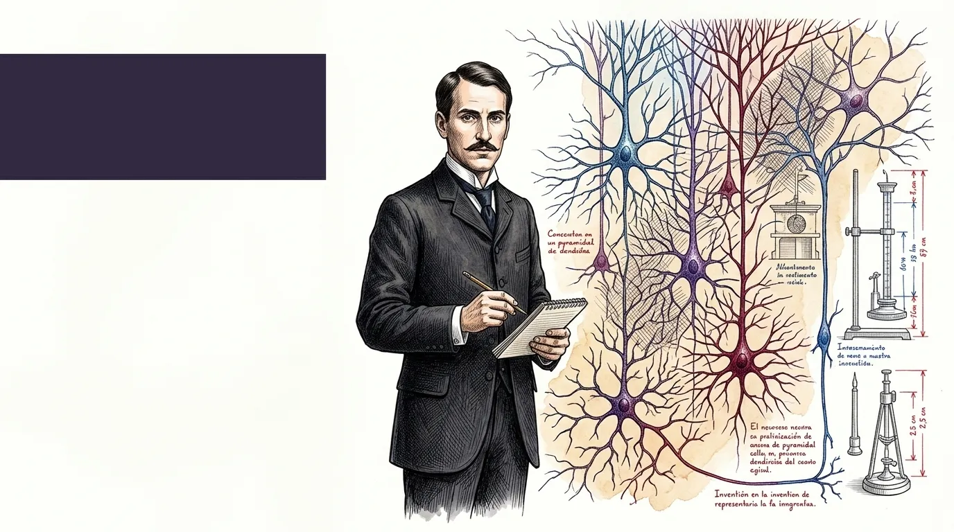 Santiago Ramon y Cajal — غلاف الكتاب — Wonder Science