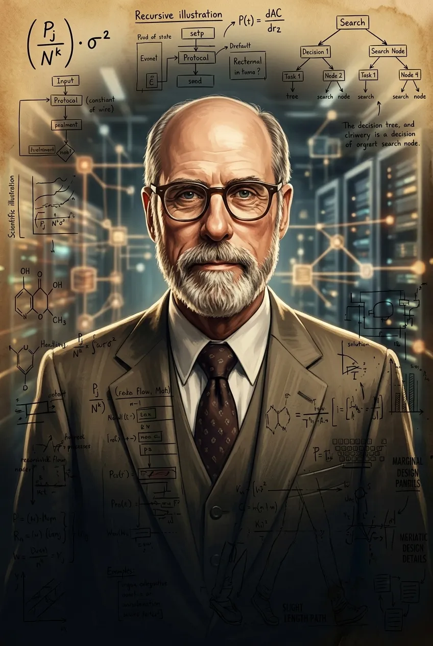 Search Algorithm — पुस्तक का कवर — Wonder Inventions
