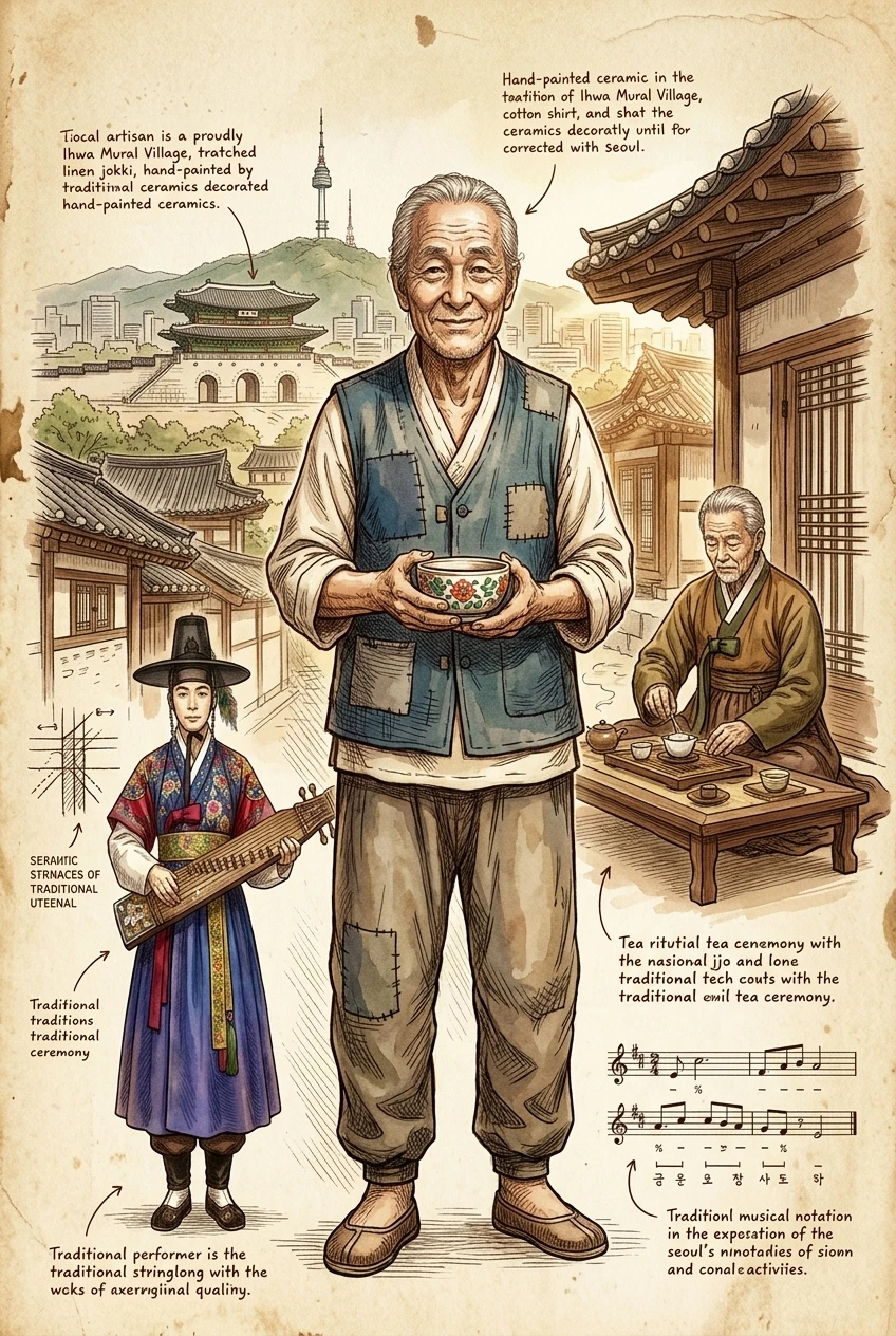 Seoul, South Korea — 图书封面 — Wonder Travel