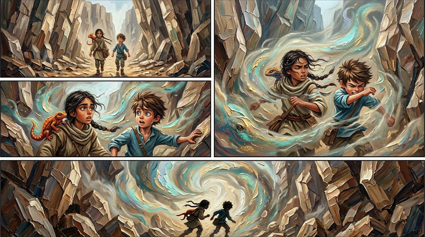 七种香料,七层楼高的故事 — page 4 illustration — Wonder Books 七种香料,七层楼高的故事 — page 4 illustration — Wonder Books