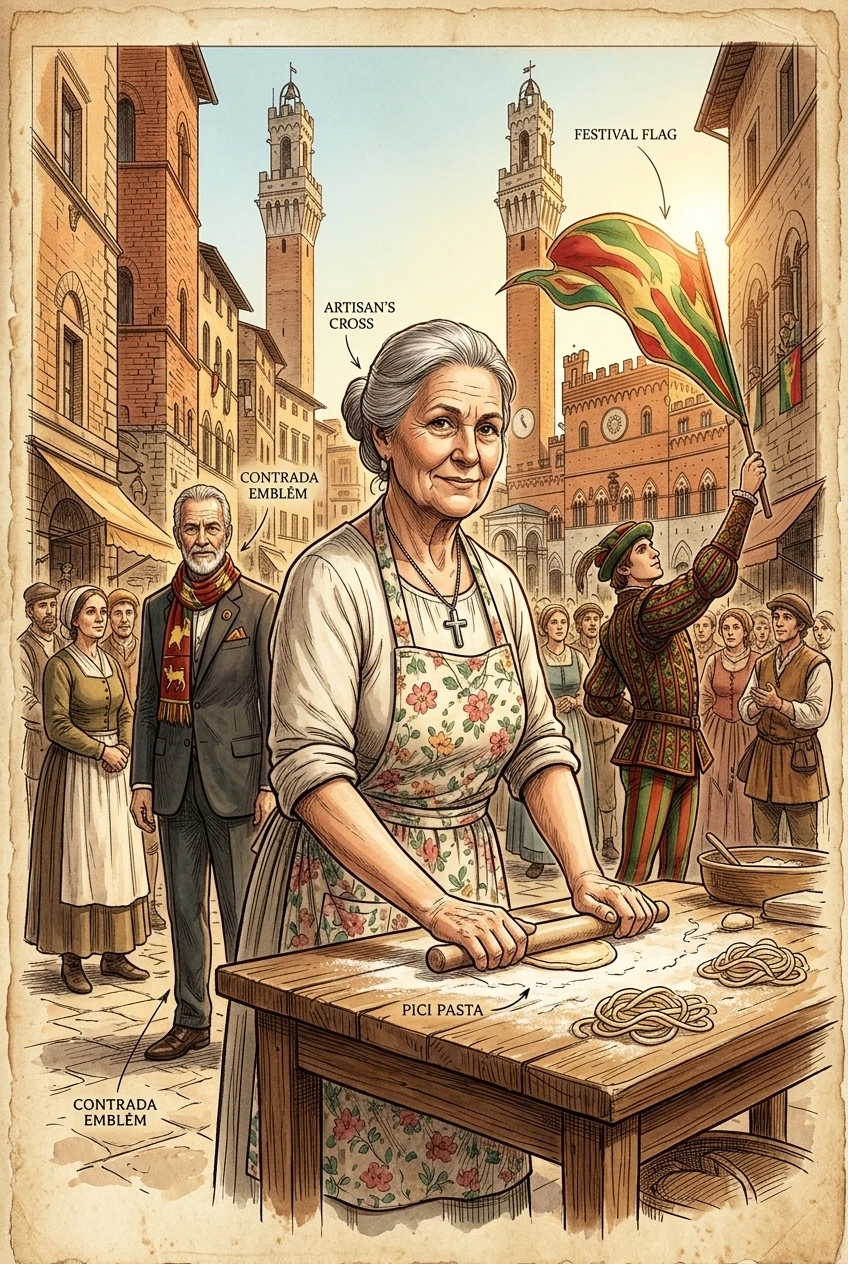 Siena, Italy — 图书封面 — Wonder Travel