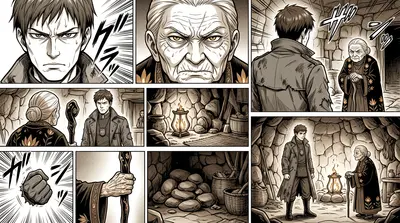 Kai a affronté Hana. « Tu savais pour le parchemin, n'est-ce pas ? Tu savais que Ren allait accomplir le rituel. » Le visage de Hana est resté impassible.
