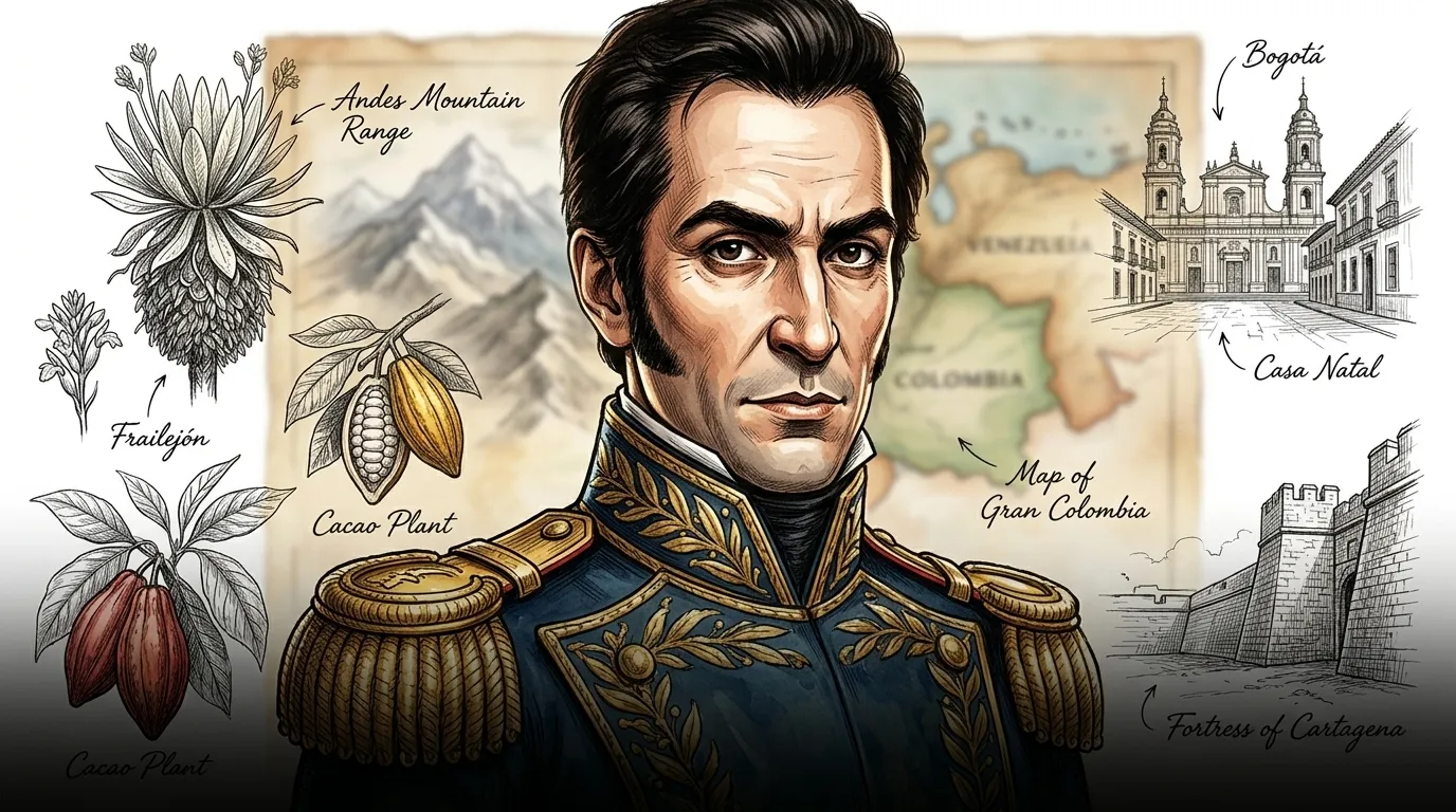 Simon Bolivar — 图书封面 — Wonder People