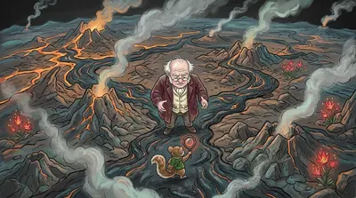 没有眼镜，一切都模糊不清！“哦，天哪，这太不方便了，”雷金纳德呻吟道。皮普小跑上前。“看，雷金纳德！”他尖声叫道，“他们把这个掉了！