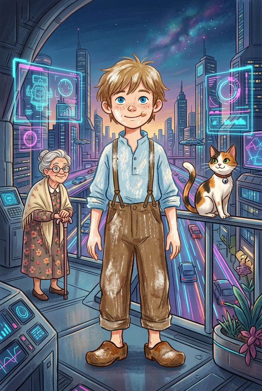 雷金纳德爵士的荒唐机器人管家 — 图书封面 — Wonder Books