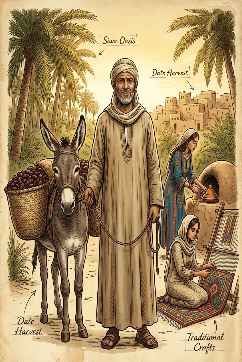 Siwa Oasis, Egypt — 图书封面 — Wonder Travel