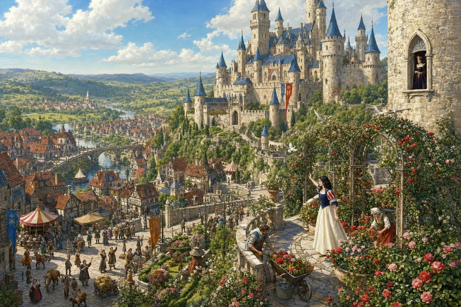 Snow White — book cover — Wonder Tales Snow White — book cover — Wonder Tales