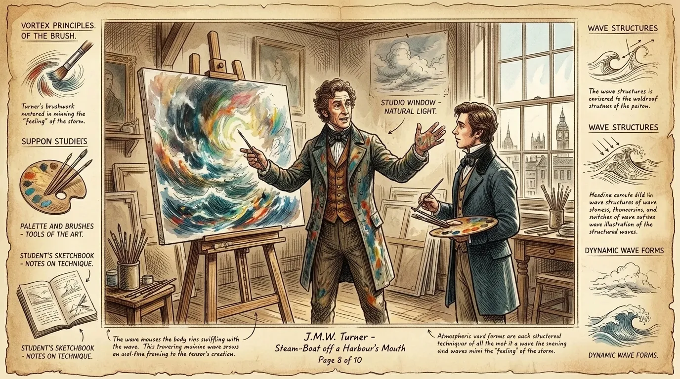Turner's innovative use of color and form created a sense of immersion. His works evoked the feeling of being enveloped by the sea. Turner's innovative use of color and form created a sense of immersion. His works evoked the feeling of being enveloped by the sea.