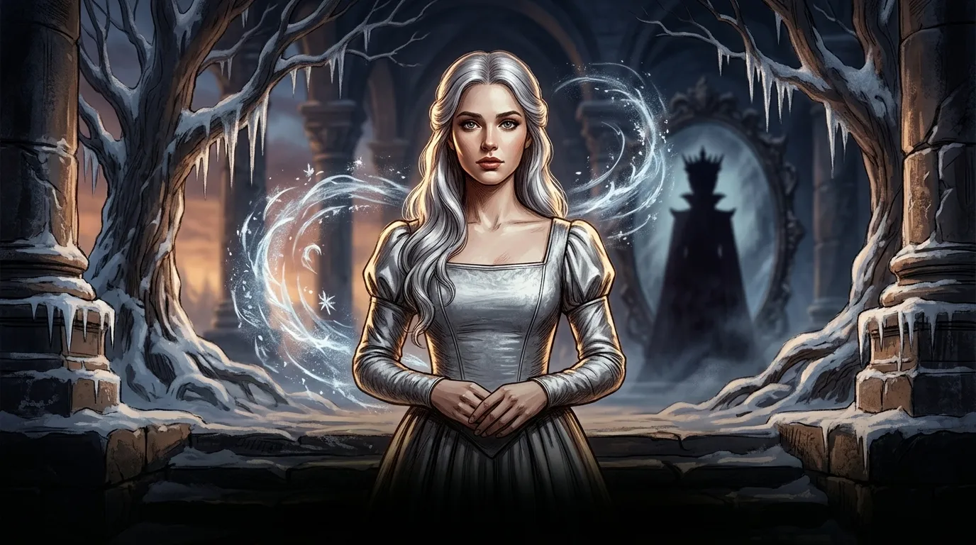 Snow White — 图书封面 — Wonder Tales