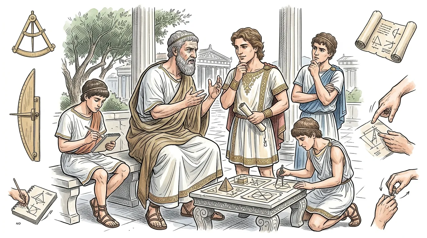 Socrates's unorthodox teachings attracted a circle of dedicated young followers, drawn by his intellectual rigor and his unwavering commitment to truth. Socrates's unorthodox teachings attracted a circle of dedicated young followers, drawn by his intellectual rigor and his unwavering commitment to truth.