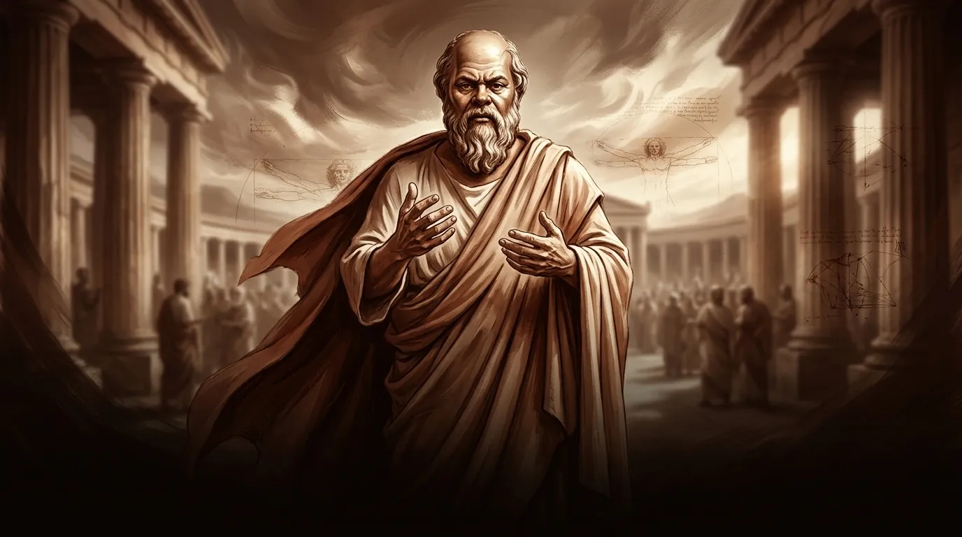 Socrates — 图书封面 — Wonder Philosophy