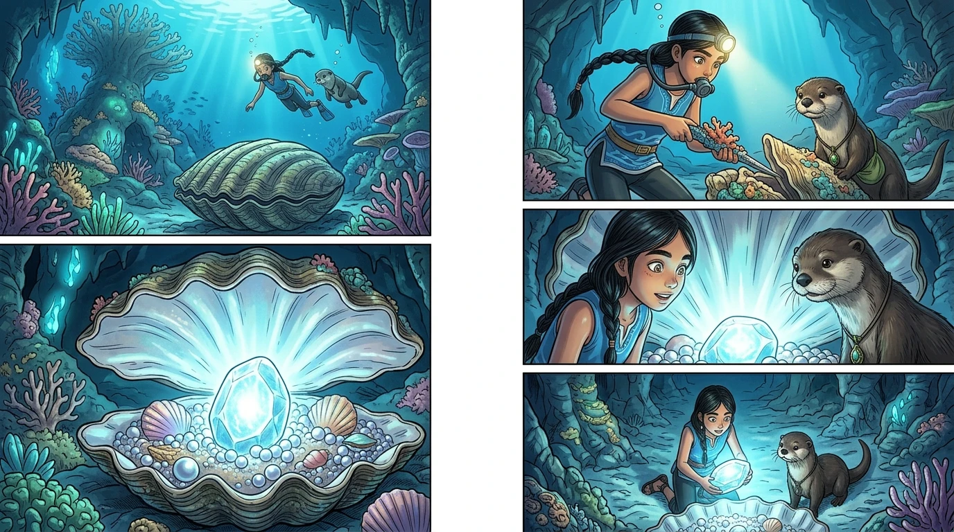 灵魂羁绊:潮汐涌动 — page 12 illustration — Wonder Books 灵魂羁绊:潮汐涌动 — page 12 illustration — Wonder Books
