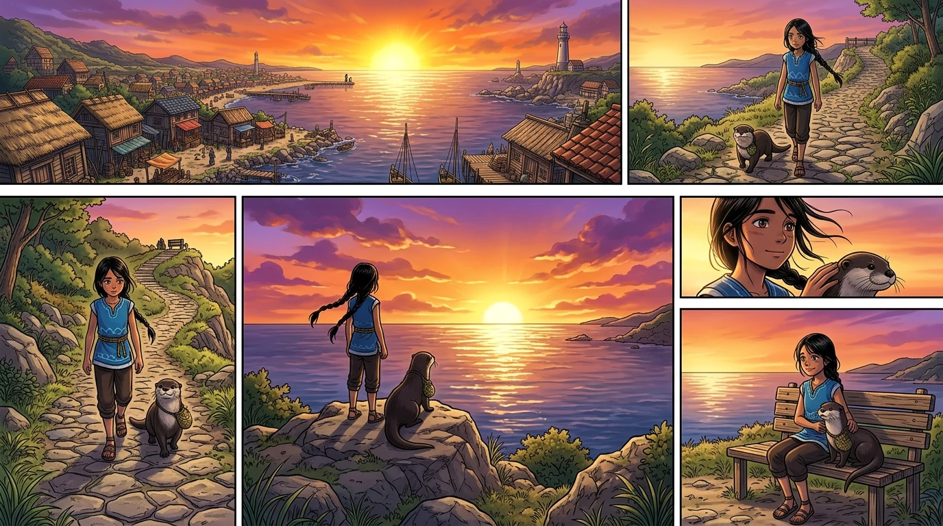 灵魂羁绊:潮汐涌动 — page 19 illustration — Wonder Books 灵魂羁绊:潮汐涌动 — page 19 illustration — Wonder Books