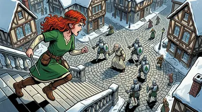 Starfall Empire — page 6 illustration — Wonder Books Starfall Empire — page 6 illustration — Wonder Books