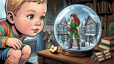 Starfall Empire — page 14 illustration — Wonder Books Starfall Empire — page 14 illustration — Wonder Books