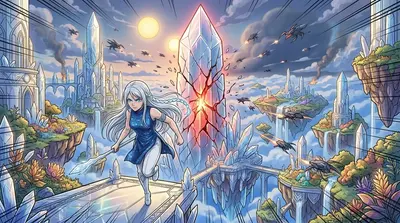 Lyra noticed a pattern in the Voidbringer attacks: they were targeting the central crystal spire, the heart of Aerilon's energy grid. Lyra noticed a pattern in the Voidbringer attacks: they were targeting the central crystal spire, the heart of Aerilon's energy grid.