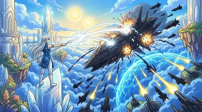 With the shield restored, the tide of the battle turned. The Aerilonian defense cannons roared back to life, tearing through the Voidbringer formations. With the shield restored, the tide of the battle turned. The Aerilonian defense cannons roared back to life, tearing through the Voidbringer formations.