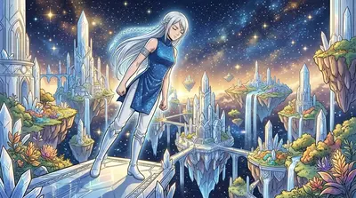 Lyra stood at the edge of Aerilon, gazing out at the stars. She closed her eyes, drawing strength from the starlight within her. Lyra stood at the edge of Aerilon, gazing out at the stars. She closed her eyes, drawing strength from the starlight within her.