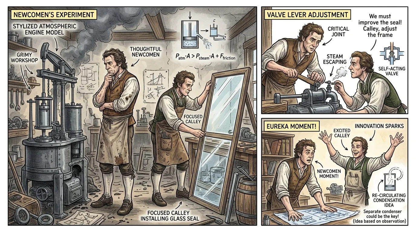 Thomas Newcomen, a shrewd ironmonger from Dartmouth, spent years grappling with the complexities of utilizing atmospheric pressure for pumping, driven by the… Thomas Newcomen, a shrewd ironmonger from Dartmouth, spent years grappling with the complexities of utilizing atmospheric pressure for pumping, driven by the…