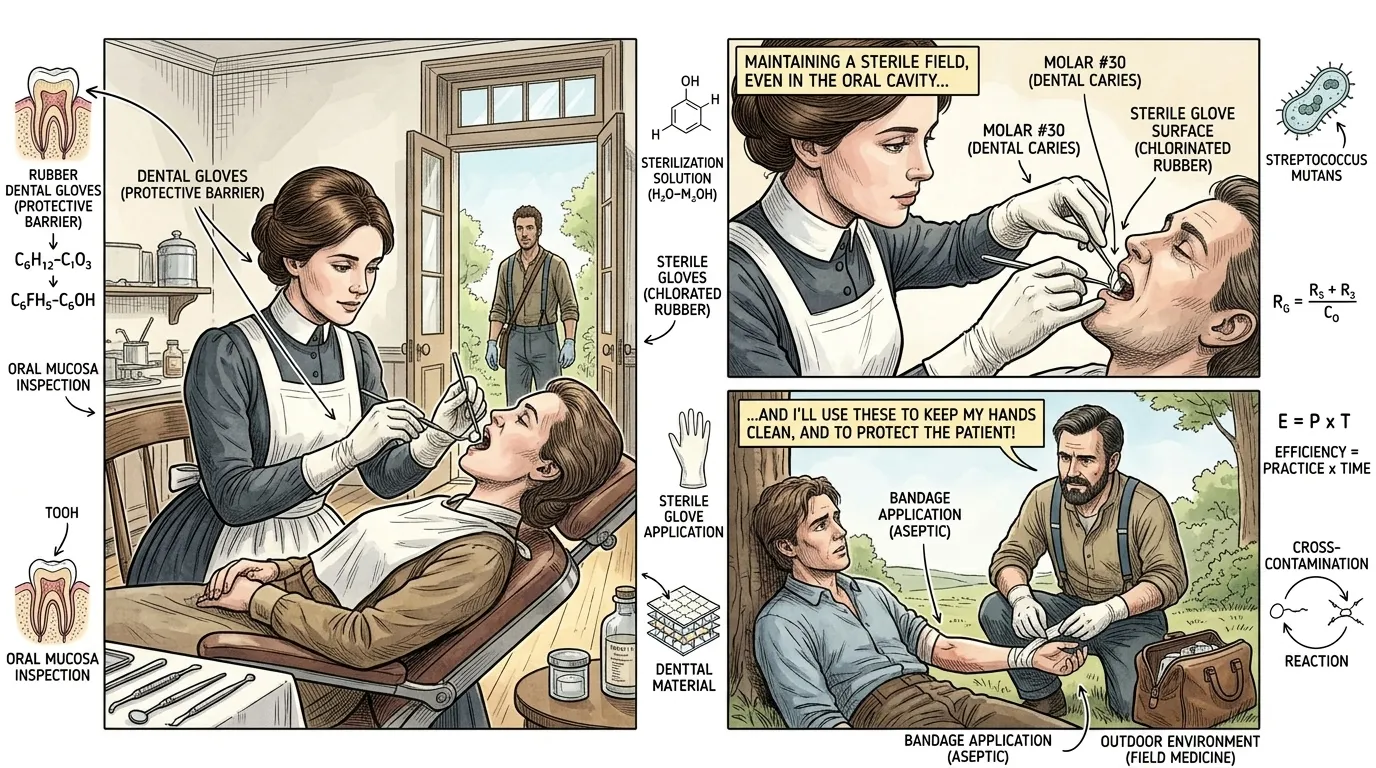 From its origin in the operating theater, the sterile glove's utility quickly expanded. It became fundamental in various medical practices, from routine… From its origin in the operating theater, the sterile glove's utility quickly expanded. It became fundamental in various medical practices, from routine…