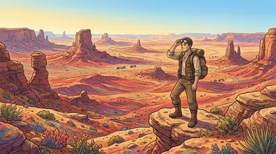 The painted desert stretched before them, a canvas of swirling reds, oranges, and purples under a sky that never wept. Kai adjusted the goggles protecting his… The painted desert stretched before them, a canvas of swirling reds, oranges, and purples under a sky that never wept. Kai adjusted the goggles protecting his…