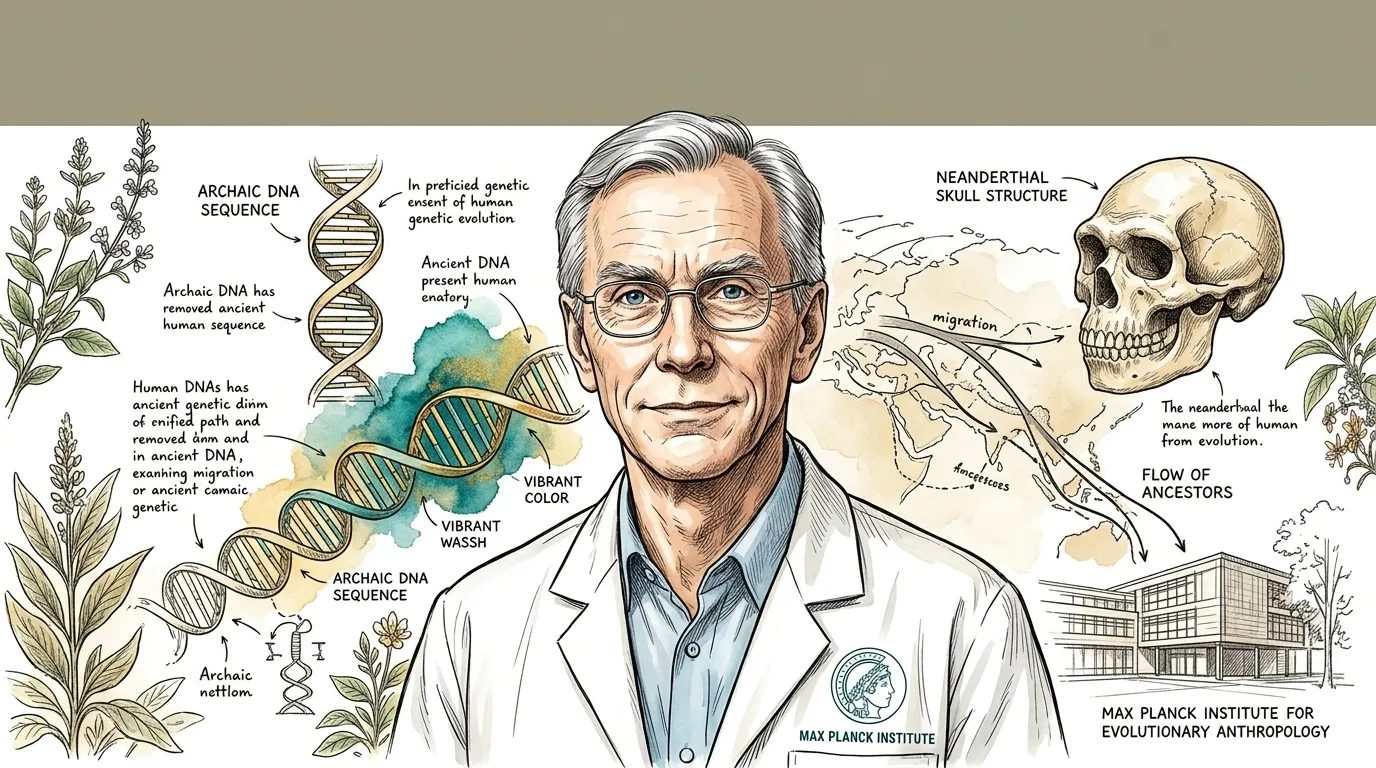 Svante Paabo — غلاف الكتاب — Wonder Science