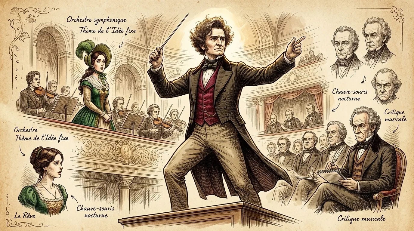 Symphonie Fantastique by Hector Berlioz (Paris, France — 1830) — 图书封面 — Wonder Arts