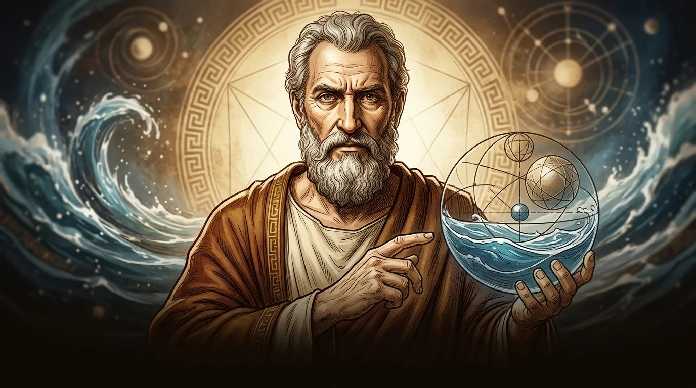Thales — 图书封面 — Wonder Philosophy