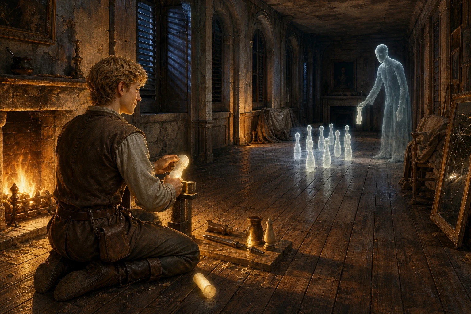 The next morning the king sent a servant to see if the boy was still alive, and was amazed to find him sitting calmly by his fire, perfectly fine, and still… The next morning the king sent a servant to see if the boy was still alive, and was amazed to find him sitting calmly by his fire, perfectly fine, and still…