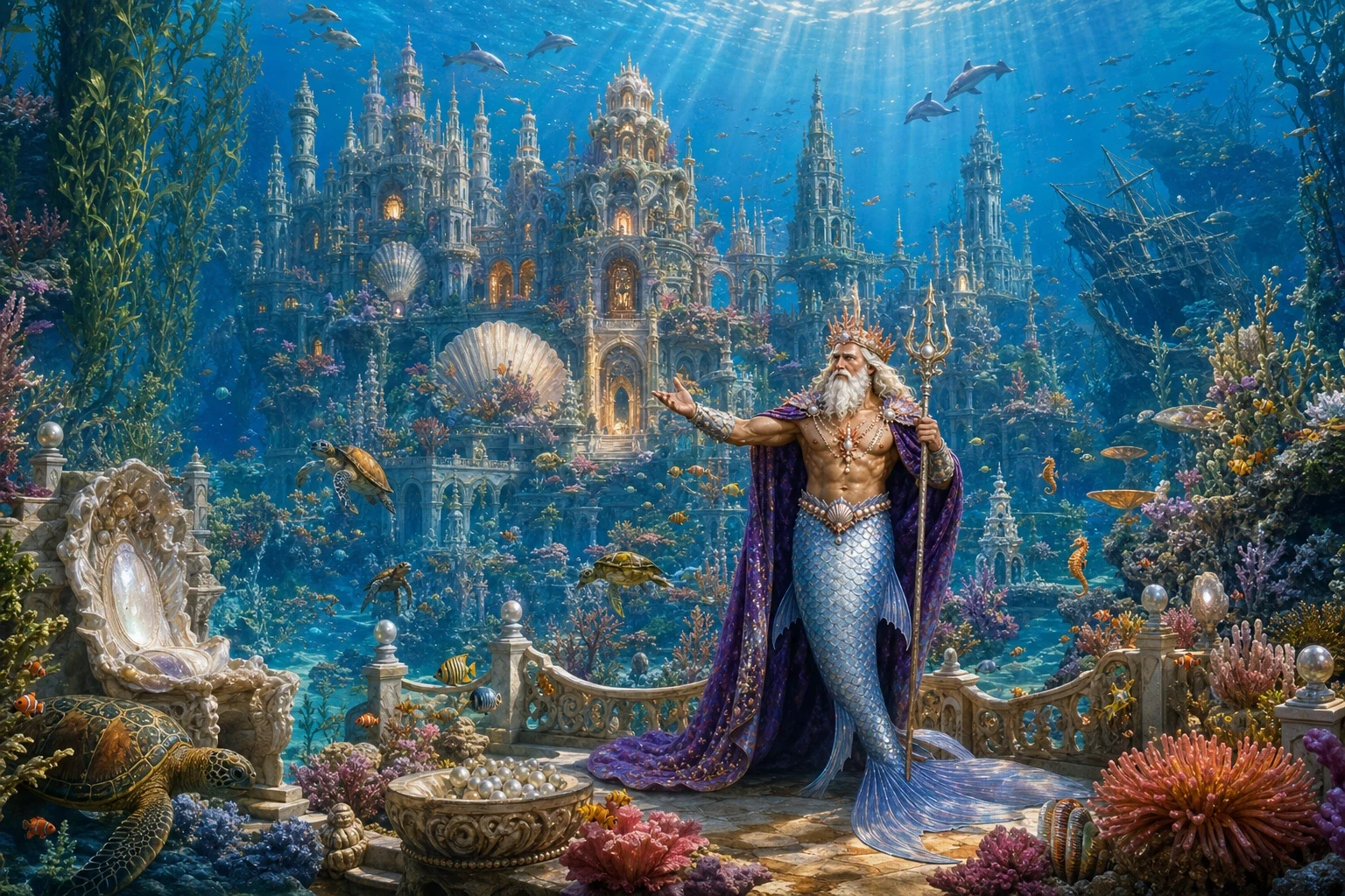 The Little Mermaid — book cover — Wonder Tales The Little Mermaid — book cover — Wonder Tales