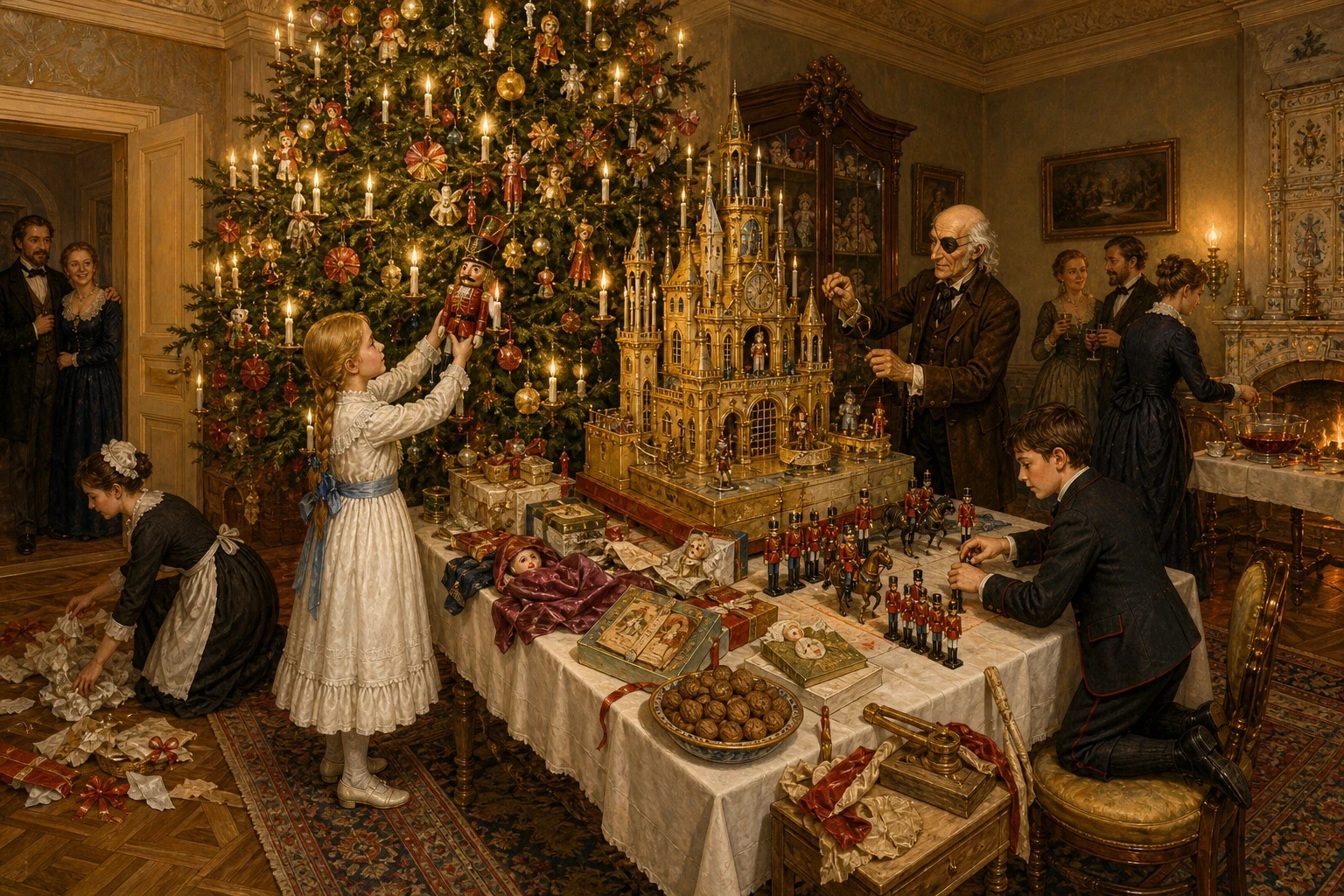 The Nutcracker — book cover — Wonder Tales The Nutcracker — book cover — Wonder Tales