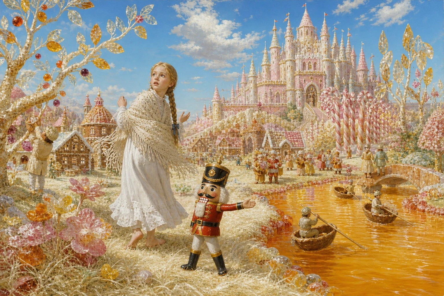 They went in through the wardrobe in the hall, and up the sleeve of her father's fox-fur travelling coat — which took no time at all and which Marie could never… They went in through the wardrobe in the hall, and up the sleeve of her father's fox-fur travelling coat — which took no time at all and which Marie could never…