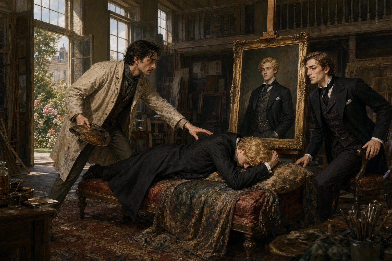 The Picture of Dorian Gray — book cover — Wonder Novels