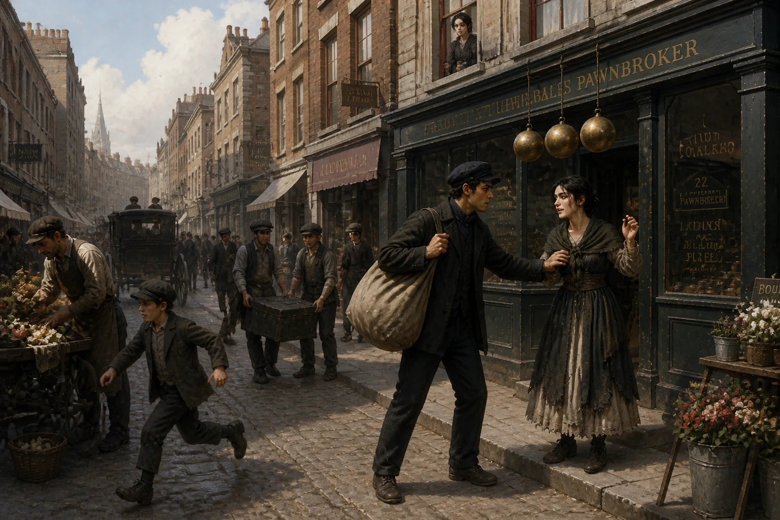 Sibyl lived with her mother and her brother James in two poor rooms above a pawnbroker's shop. She was so happy about her 'Prince Charming,' as she called…