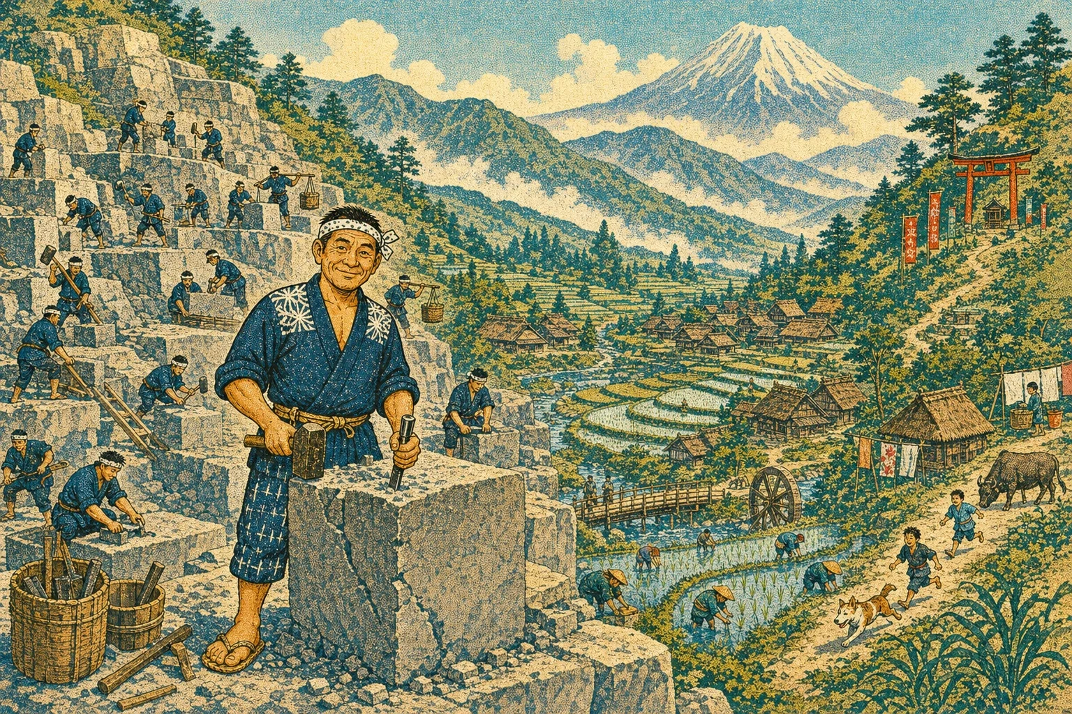 The Stonecutter — book cover — Wonder Books