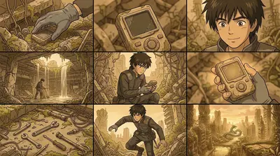 Finally, his fingers brushed against cold metal. He pulled out the sonic resonator—a small, battered device with a cracked screen. Finally, his fingers brushed against cold metal. He pulled out the sonic resonator—a small, battered device with a cracked screen.