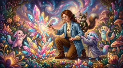 他们引导飞船穿过镜面般的航道，躲避星尘碎片，在光的漩涡中航行，最终抵达了绒毛星球。埃拉拉用笔修复了星尘过滤器，恢复了星球的鲜艳色彩。
