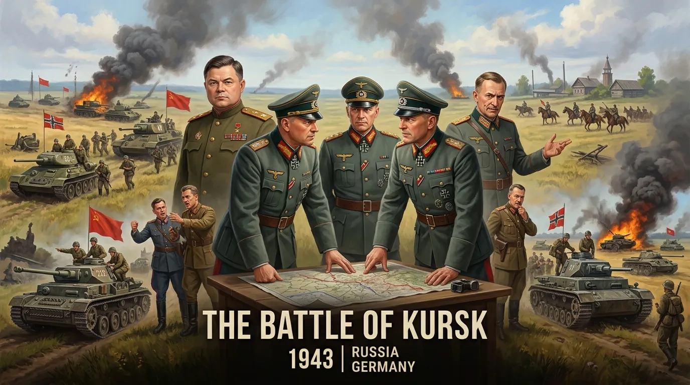 库尔斯克战役 (1943, 德国) — 图书封面 — Wonder History