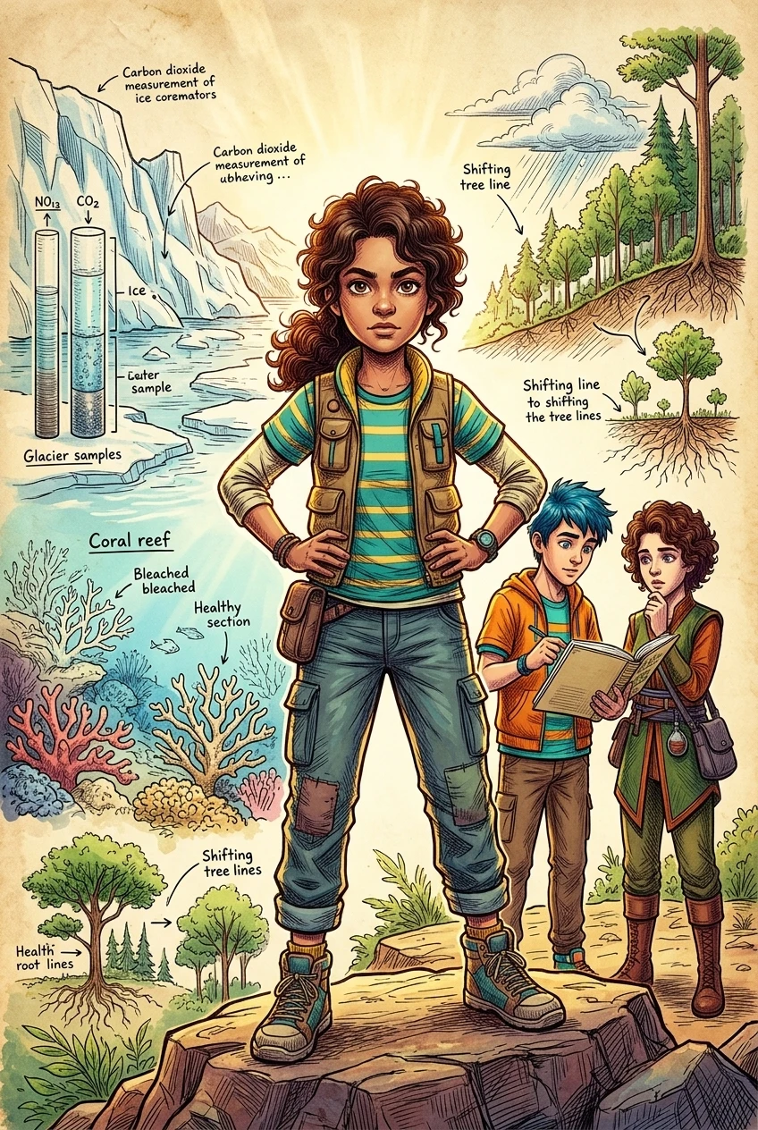 The Biology of Climate Change — غلاف الكتاب — Wonder Science