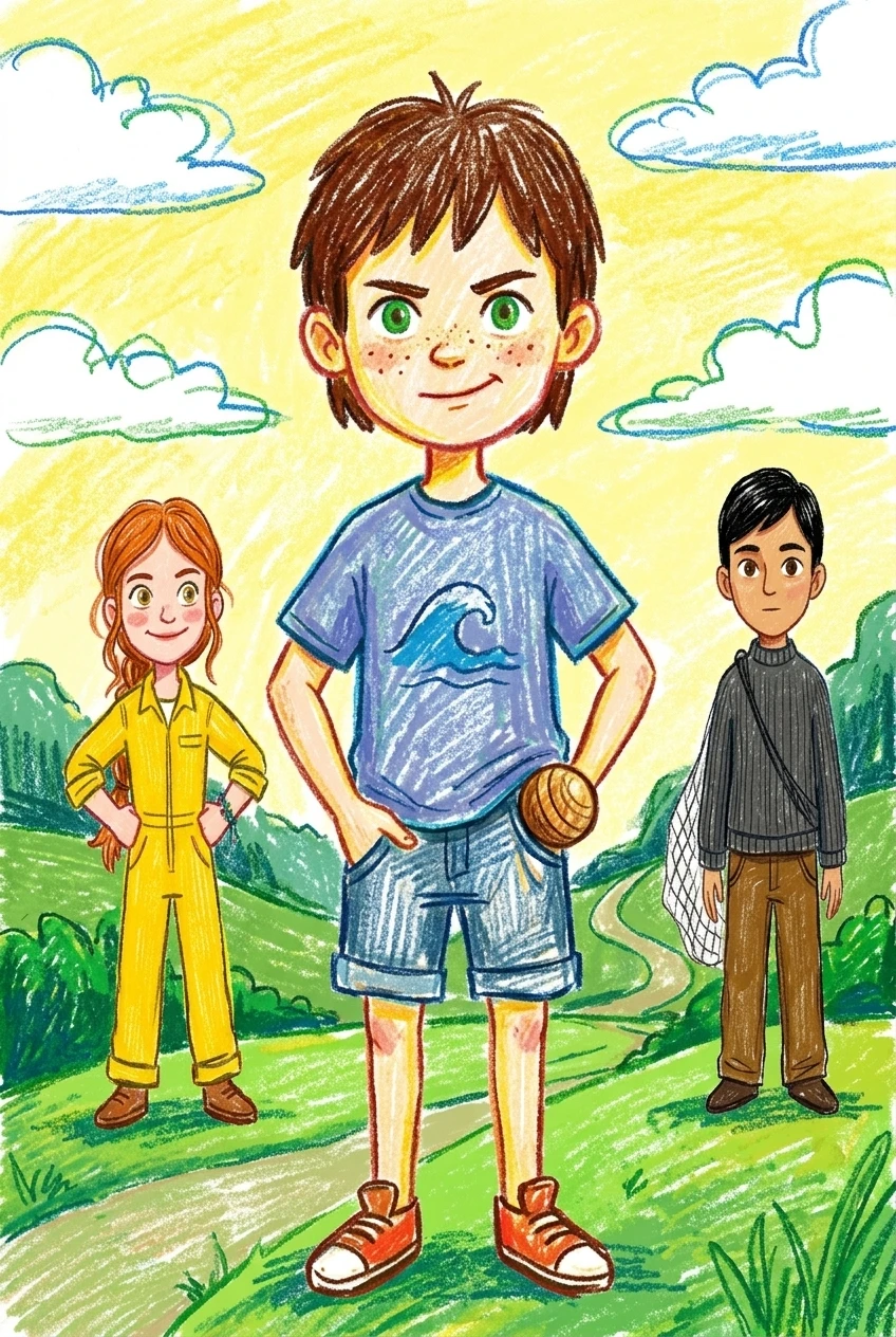 不会输的男孩 — 图书封面 — Wonder Books