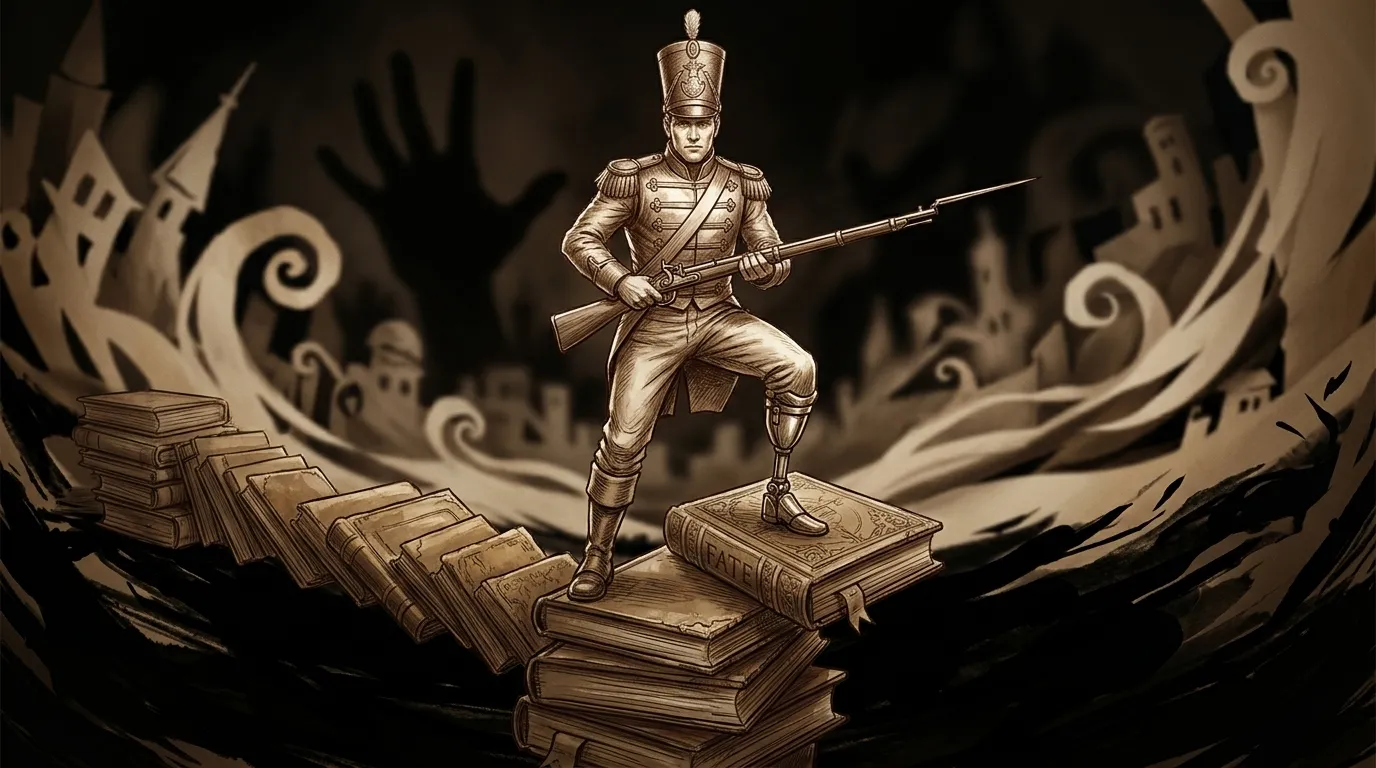 The Brave Tin Soldier — 图书封面 — Wonder Tales