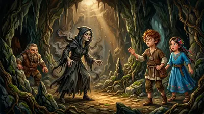 世界之间的桥梁 — page 7 illustration — Wonder Books