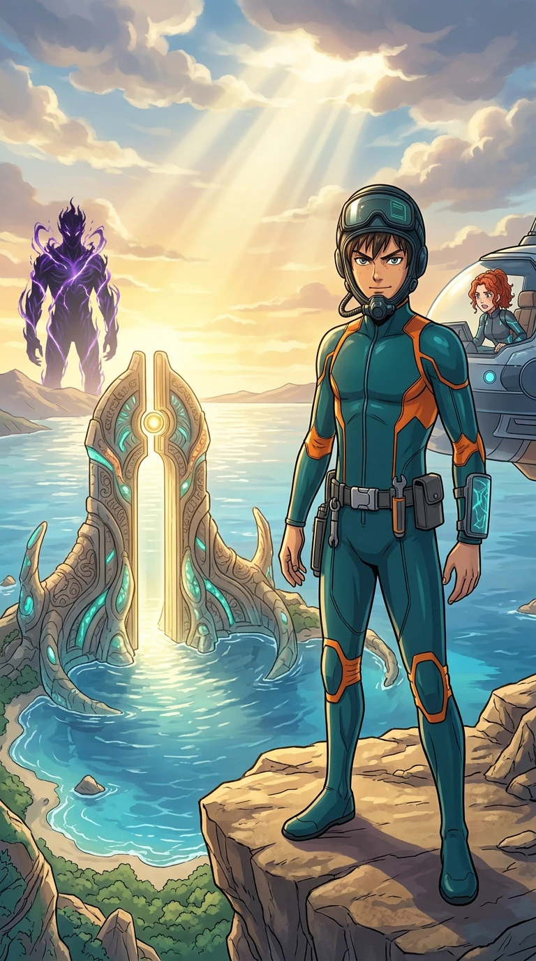 The Celestial Gate — 图书封面 — Wonder Comics